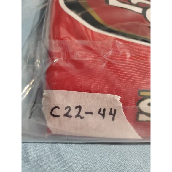 SAN FRANCISCO 49ERS SZ S YOUTH NFL FLAG FOOTBALL REVERSIBLE JERSEY RED C22-44 - Picture 8 of 8